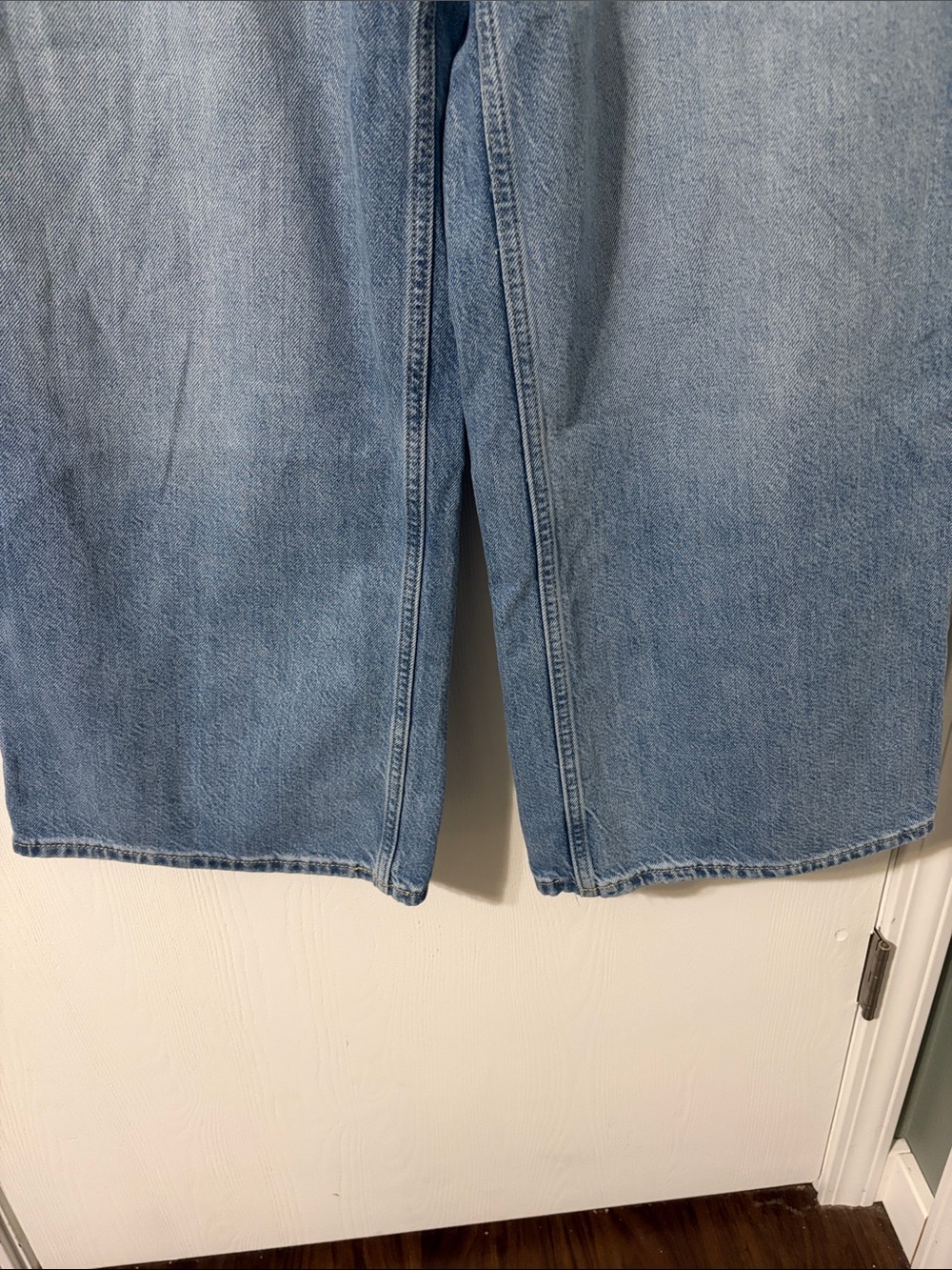 NWOT GAP Baggy Mid-Rise Ultra Denim Soft Light Wash Jeans Y2K 90s Size 25/0 - Picture 6 of 10